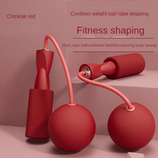 Cordless Skipping Rope, Weight-Bearing Ball